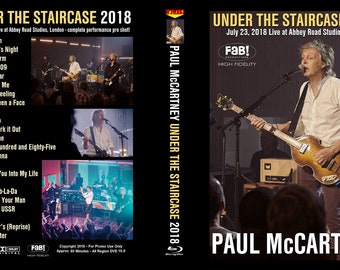 PAUL MCCARTNEY Under The Staircase 2018 Abbey Road Studios Blu-Ray