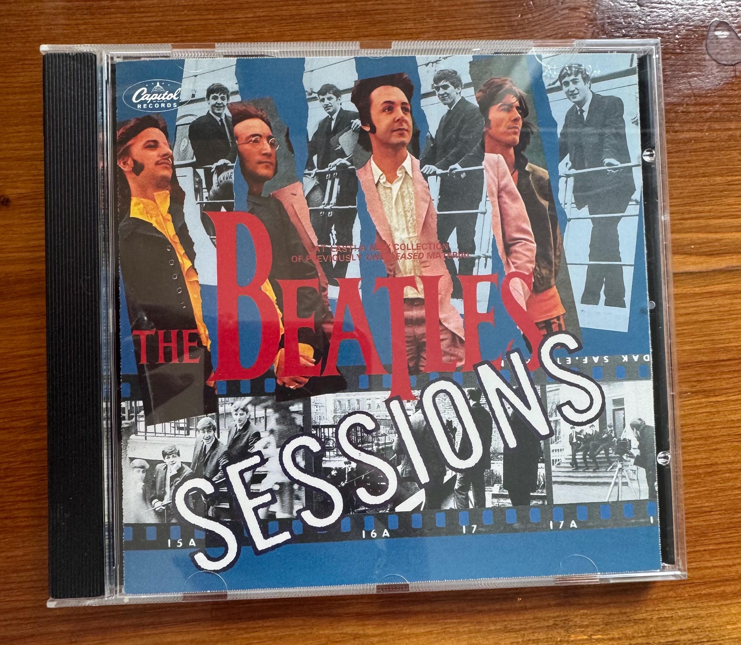 The Beatles Sessions Dr Ebbetts Silver CD Original Near Mint LP ST