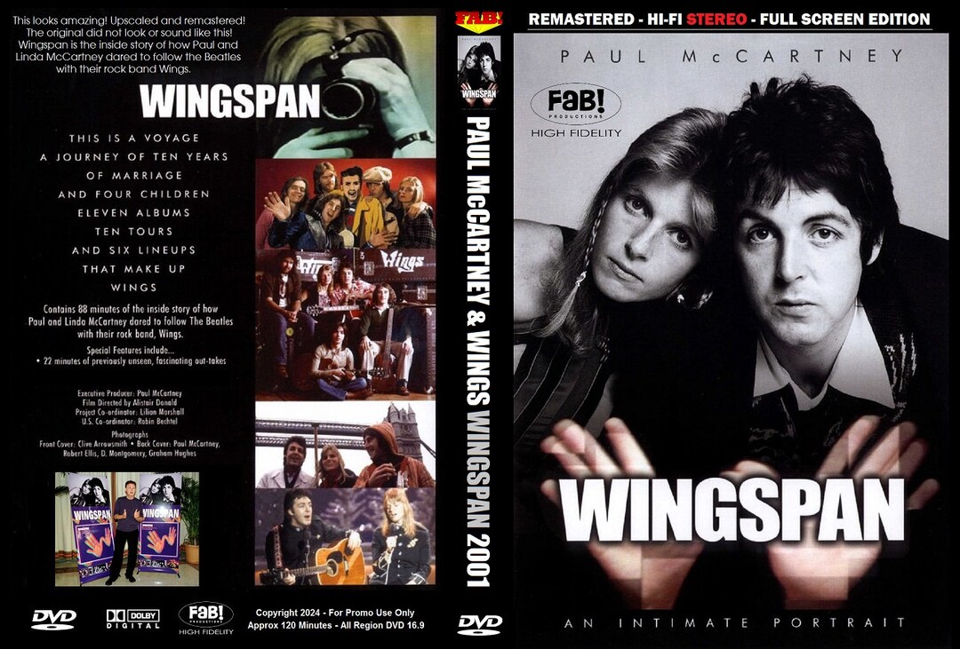 美品！/ポールマッカートニー DVDセット/8タイトル　WINGSPAN 美品！/ポールマッカートニー DVDセット/8タイトルWINGSPAN
