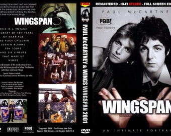 PAUL MCCARTNEY & WINGS: Wingspan Remastered Edition Dvd