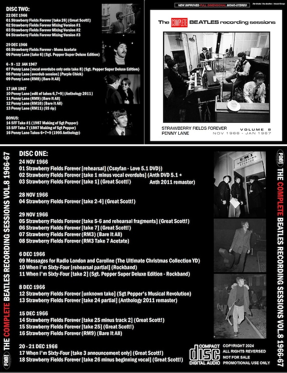 洋楽 BEATLES COMPLETE GET BACK SESSIONS 83CD Beatles get back sessions 83CD moonchild record ビートルズ