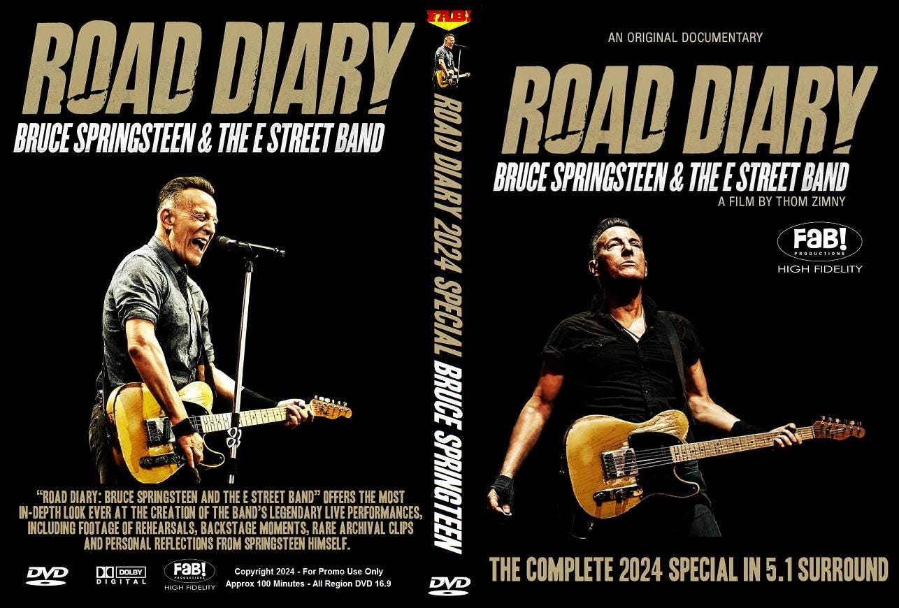 BRUCE SPRINGSTEEN: ROAD Diary 2024 Special Dvd - Etsy BRUCE SPRINGSTEEN: ROAD Diary 2024 Special Dvd - Etsy