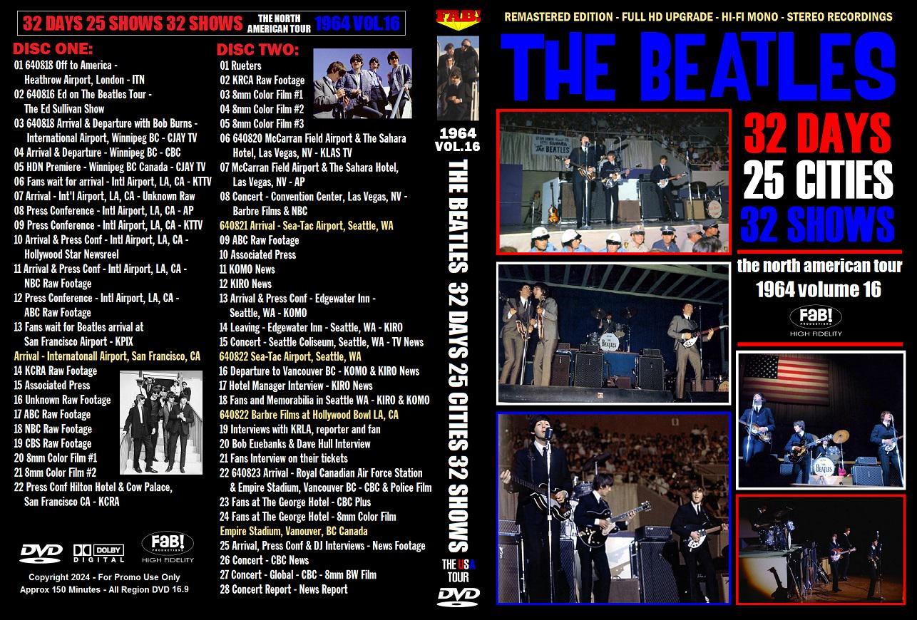 The BEATLES: 32 Days 25 Cities 32 Shows the USA Tour 1964