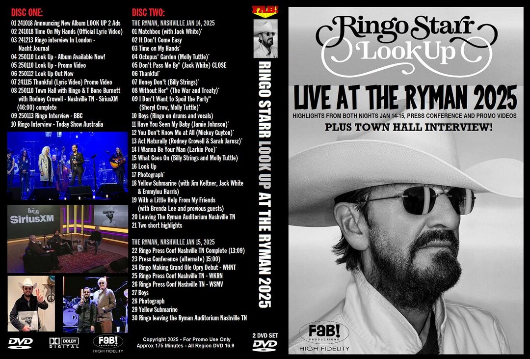 Ringo at the Ryman: Ringo Starr & His All-Starr Band 2012