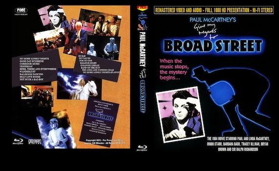 PAUL Mccartney: Give My Regards to Broad Street 1984 4oth
