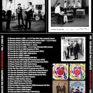 The Beatles Unsurpassed Masters - Etsy