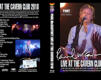 PAUL McCARTNEY Live At The Cavern Club 26.07.2018 BLU-RAY