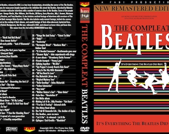 THE COMPLEAT BEATLES Remastered Edition 2013 Dvd