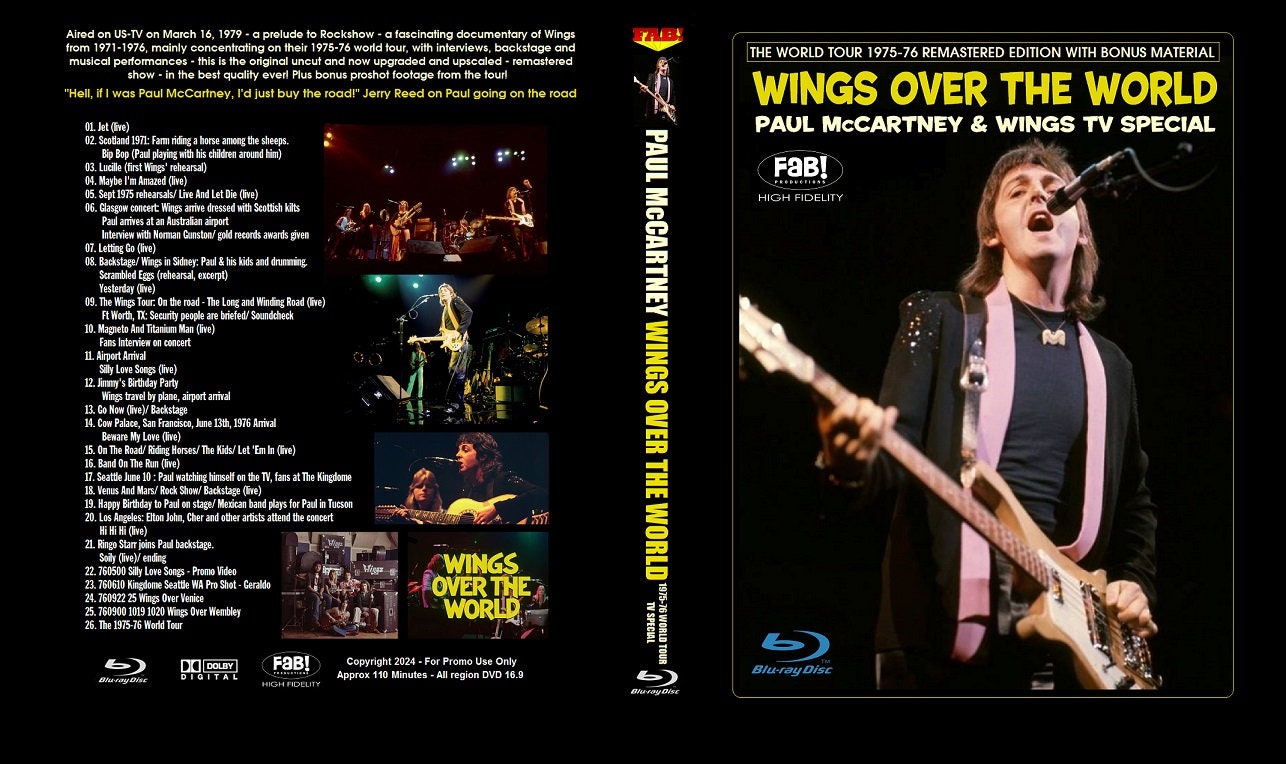 Paul Mccartney and Wings: Wings Over the World TV Special 1975