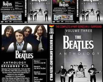 The Beatles Anthology 2025 Docu Series 6 DVD Set in HD EX Quality