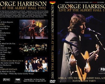 GEORGE HARRISON: LIVE! Albert Hall 1992 dvd