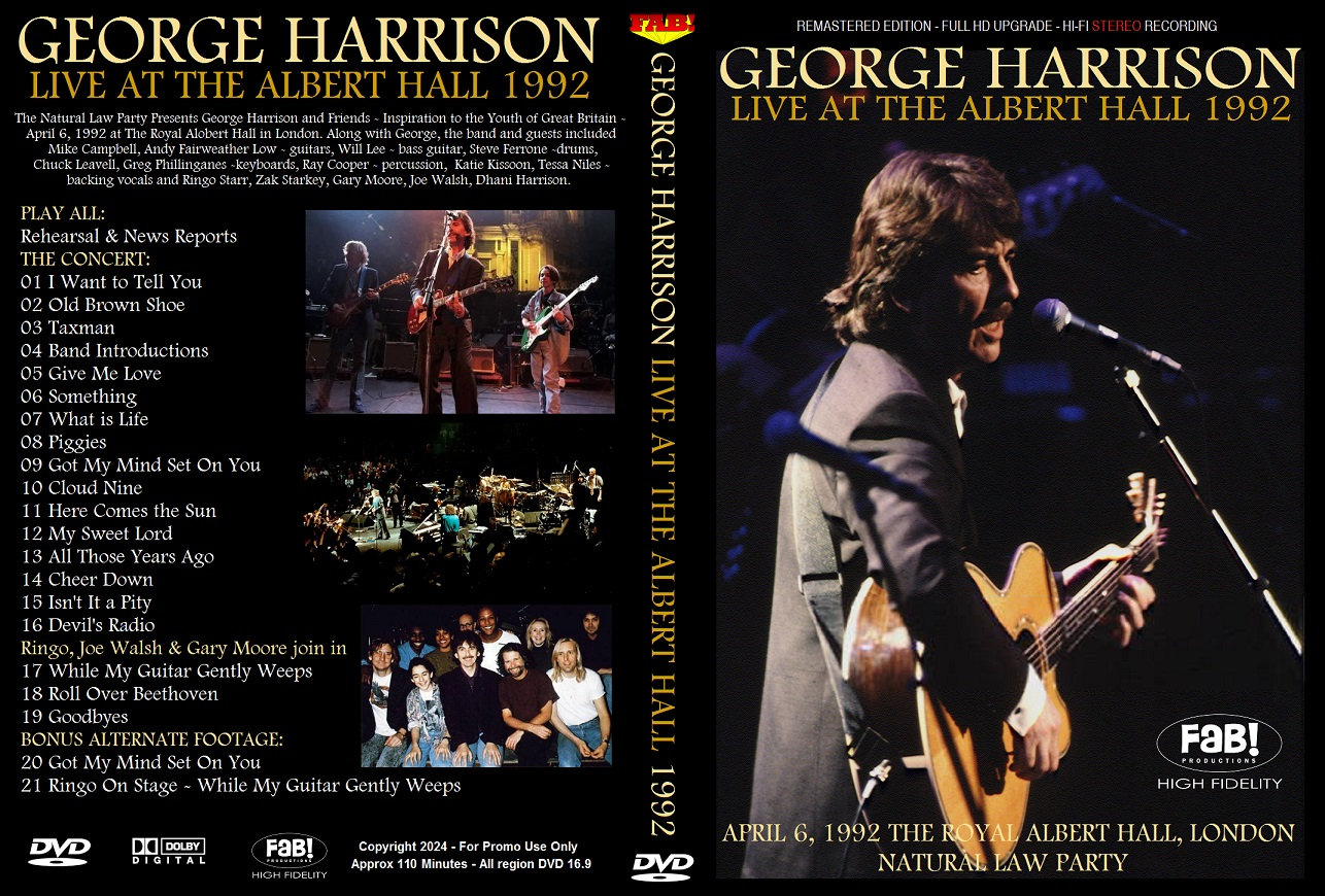George Harrison Live Dvd - Etsy