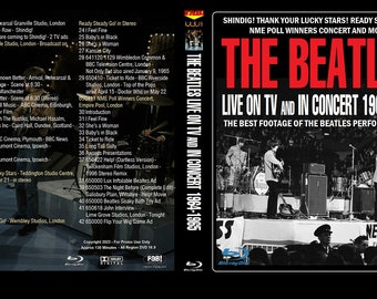 The BEATLES: Live On TV Und Konzert 1964-1965 Shindig! Bereit Steady Go! Danke Deinen Glückssternen! NME Blu-Ray
