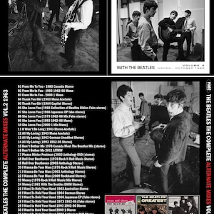 THE BEATLES: The Complete Alternate Mixes Vol.2 1963 With The Beatles CD