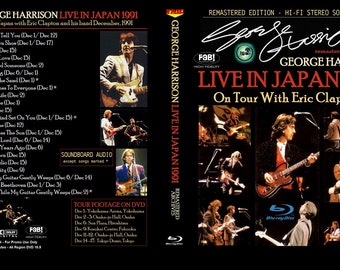 GEORGE HARRISON LIVE in Japan 1991 Blu-ray 2024 Remaster - Etsy