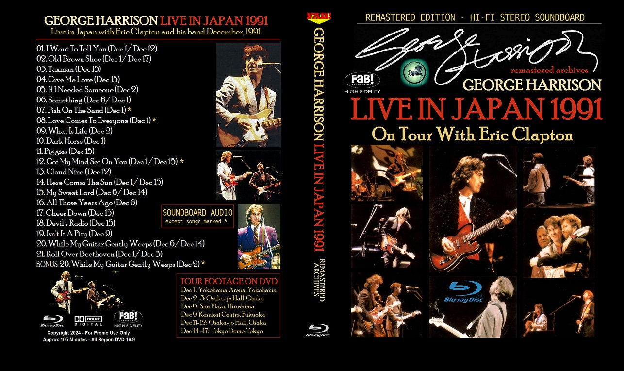 Live in Japan (George Harrison album) - Wikipedia