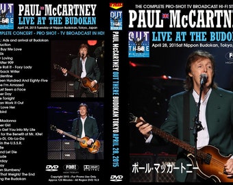 PAUL MCCARTNEY Out There Budokan Japan April 28, 2015 DVD