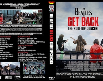 THE BEATLES: Get Back - The Rooftop Concert - Remastered Edition DVD
