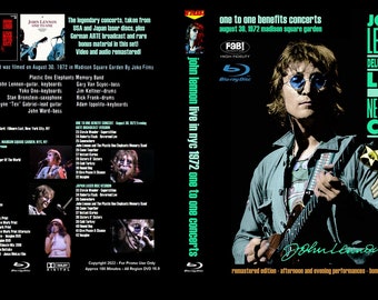 JOHN LENNON: Live In NYC One To One Concert 1972 Blu-Ray