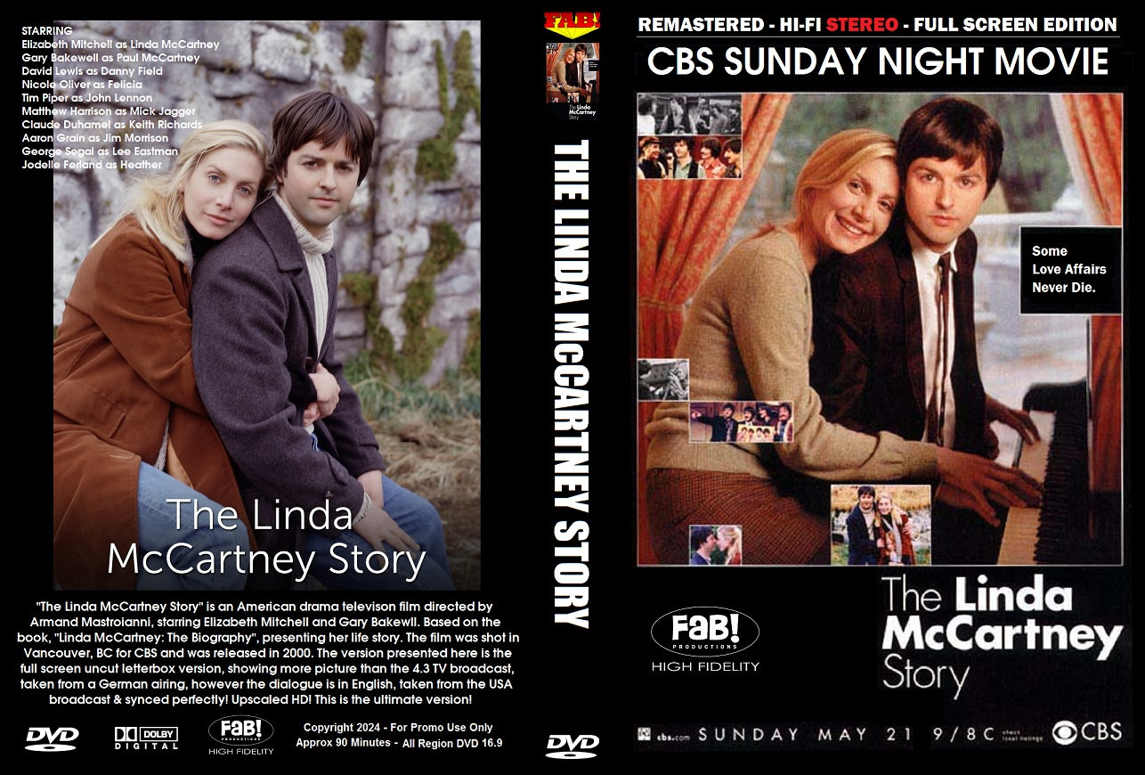 洋画・外国映画 TheLindaMcCartneyStory DVD PAUL Mccartney: the Linda Mccartney Story 2000 Biopic Dvd - Etsy