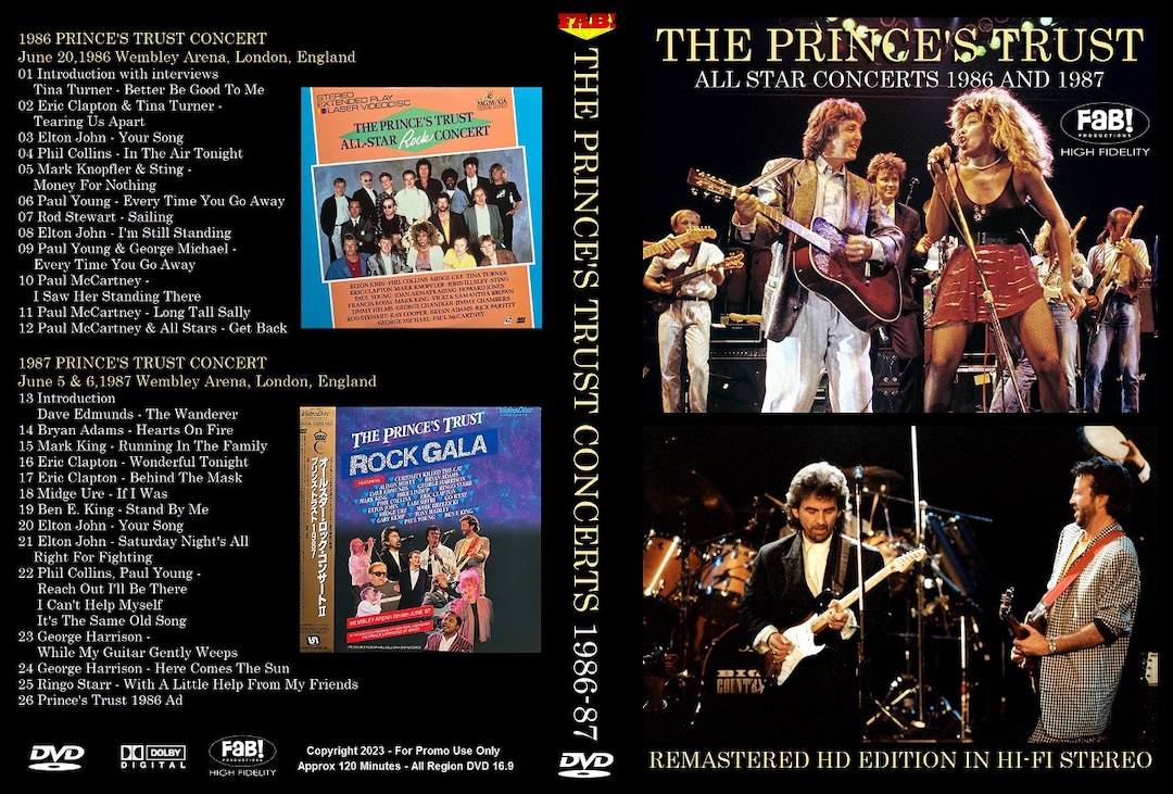 プリンス・トラスト1986 0 DVD - Various Artists 1986」ポール