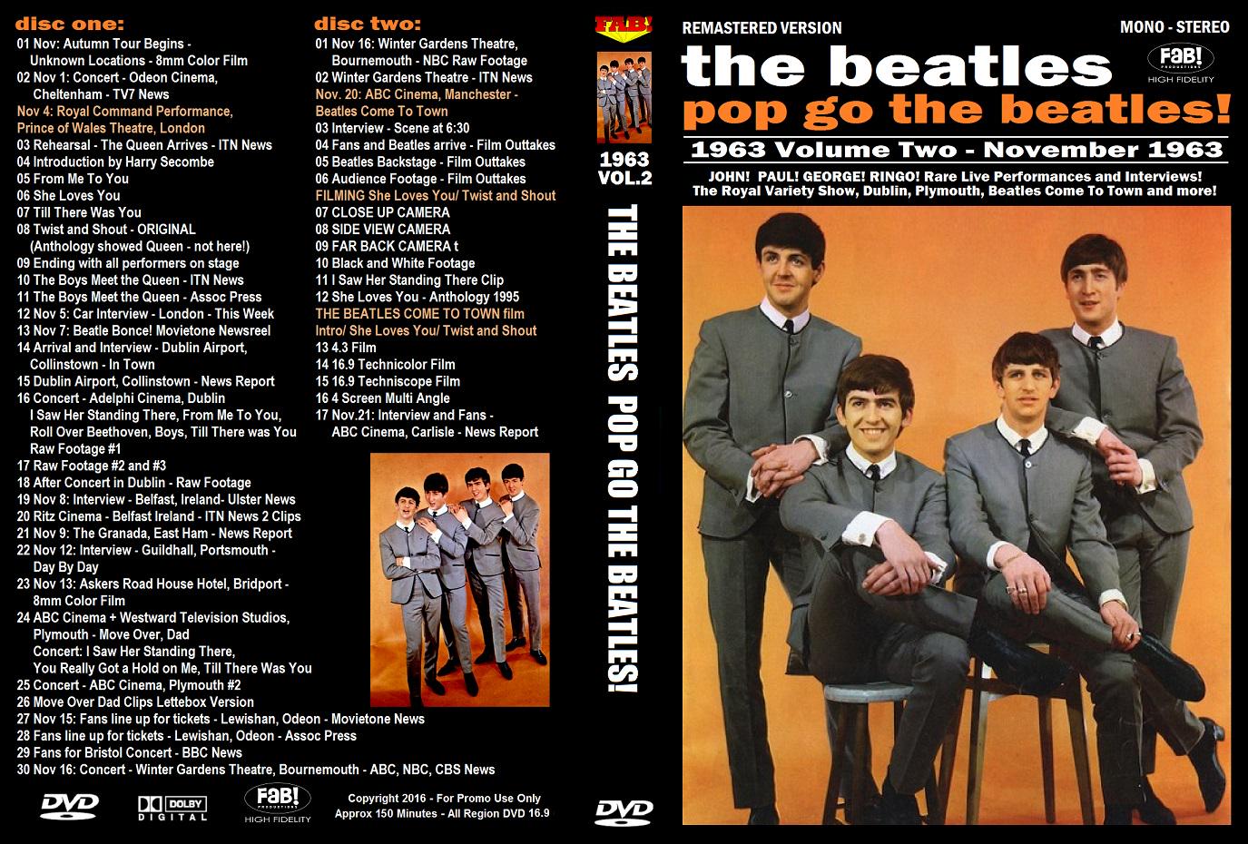 ビートルズ　DVD　2組セット　The Beatles ビートルズ DVD 2組セット The Beatles The Beatles 2 Pack (DVD