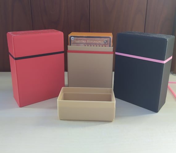 Minimal Deck Box - Yu-gi-oh! MTG - Etsy Minimal Deck Box - Yu-gi-oh! MTG - Etsy