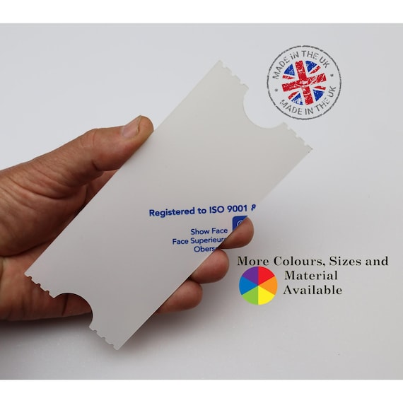 Acrylic Ticket Blank: DIY Craft Keepsake - Sublimation & Vinyl
