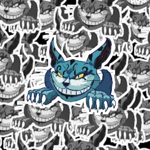 Alice Cheshire Cat (Sticker)