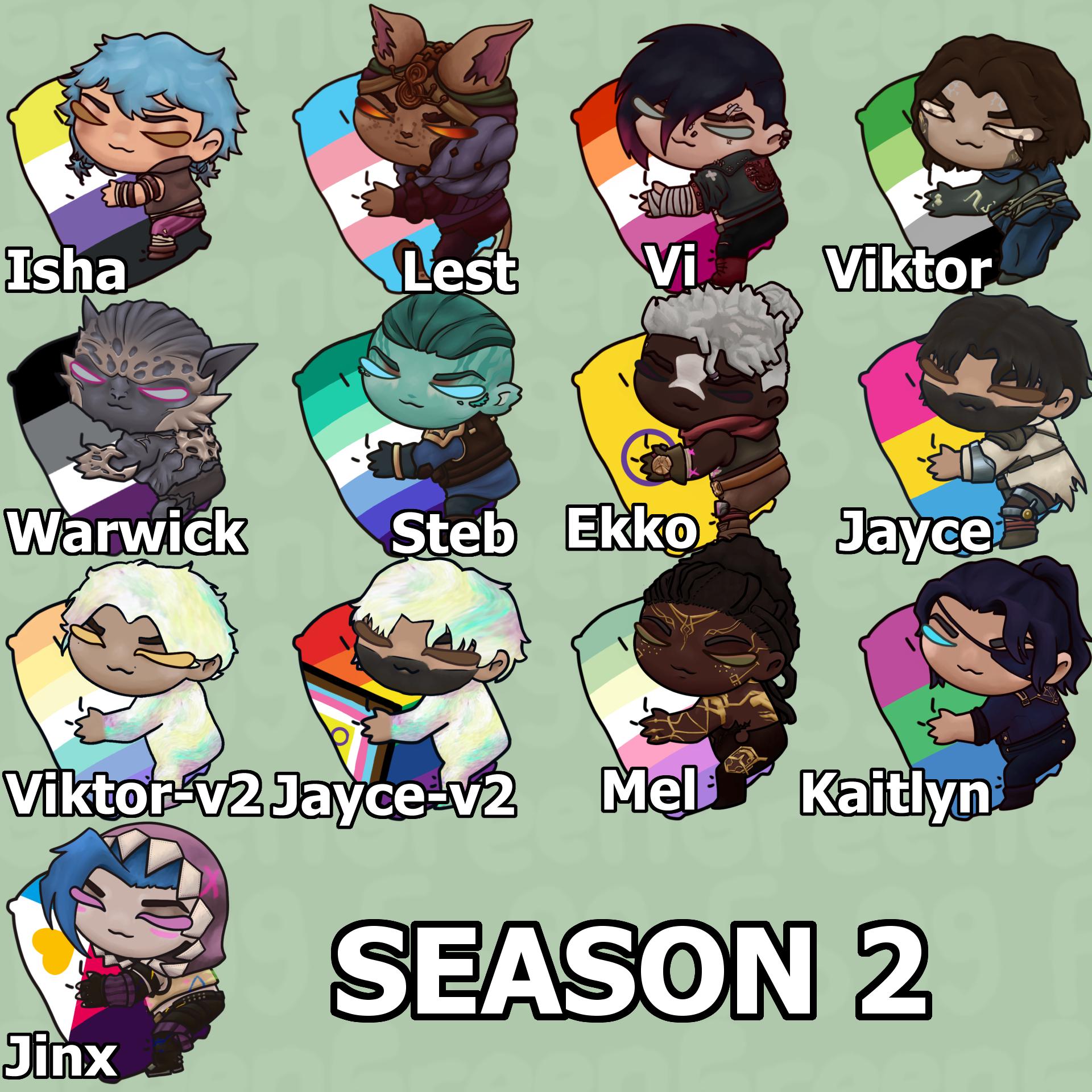 Arcane Sleepy Stickers