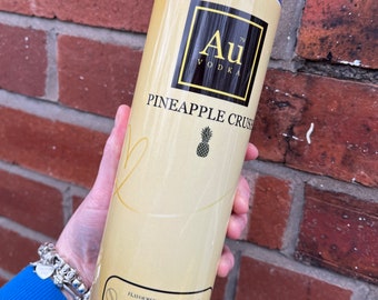 Au Vodka Tumbler- Pineapple Crush- Stainless Steel Tumbler