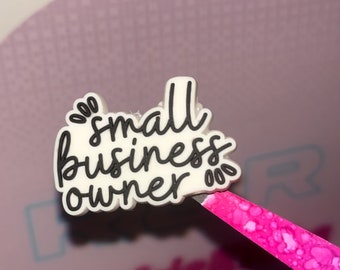 Small Business Owner Croc Charm- Small Business- Shoe Charm - Croc Charm