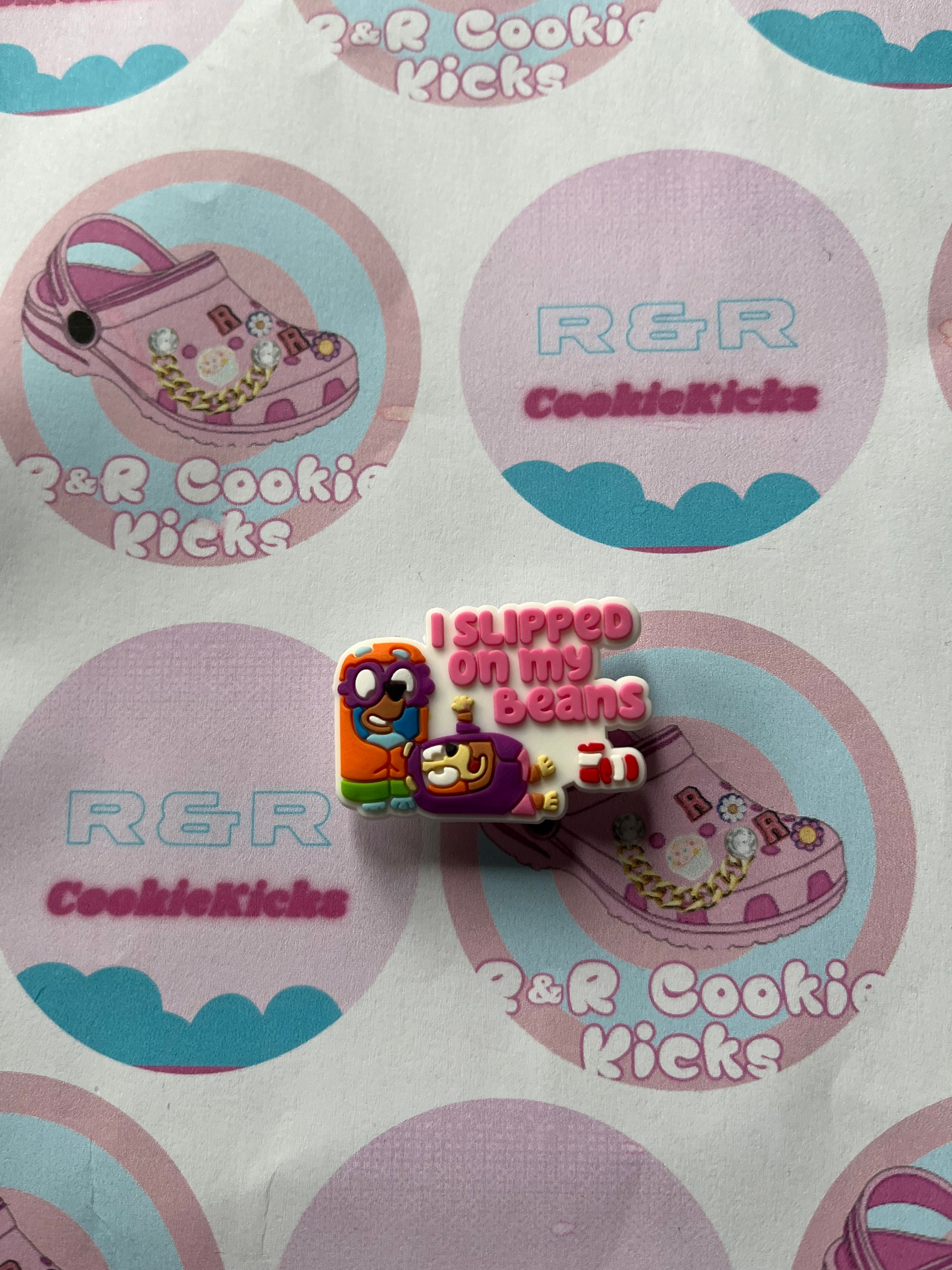 Bluey Croc Charm Bundle Bluey Mum Dad Bingo Bandit Chilli Full Set ...