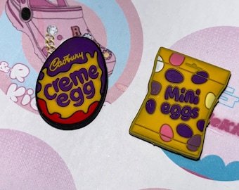 Easter Egg- Mini Eggs - Creme Egg - Shoe Charm