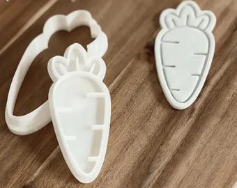 Just3dprintings Carrot Cookie Cutter | Cute & Themed Baking Tool