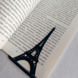 Just3dprintings Eiffel Tower Bookmark | Paris Inspired Gift