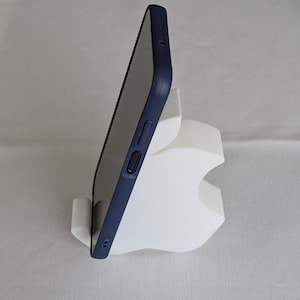 Just3dprintings Apple Phone Stand | 3DPrint | Apple Stand | Phone Holder | Desk Phone Stand