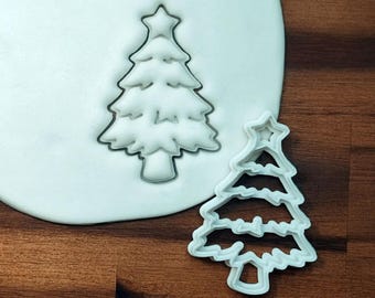 Just3dprintings Christmas Tree Cookie Cutter | Festive Holiday Baking Tool