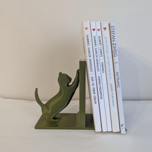 Just3dprintings Cute Cat Bookend