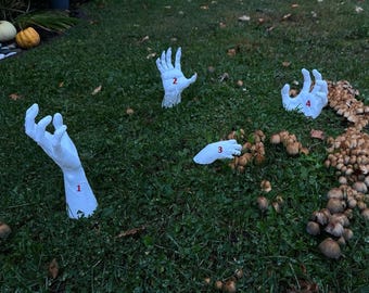 Just3dprintings Spooky Halloween Outdoor Decoration Hand | 3DPrint | Halloween | Zombie Hand