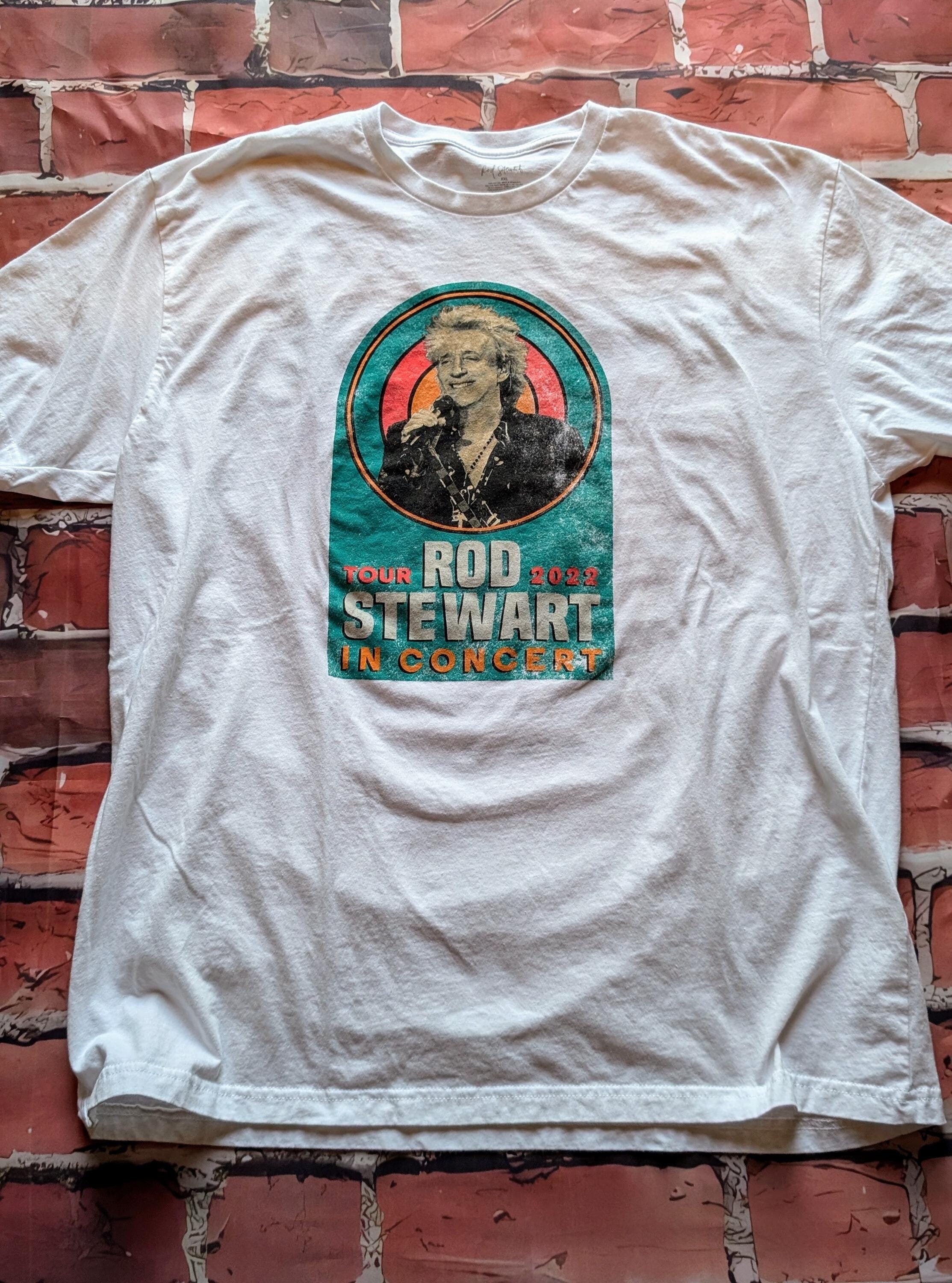 Rod Stewart - in Concert 2023 Tour Official T-shirt - Color