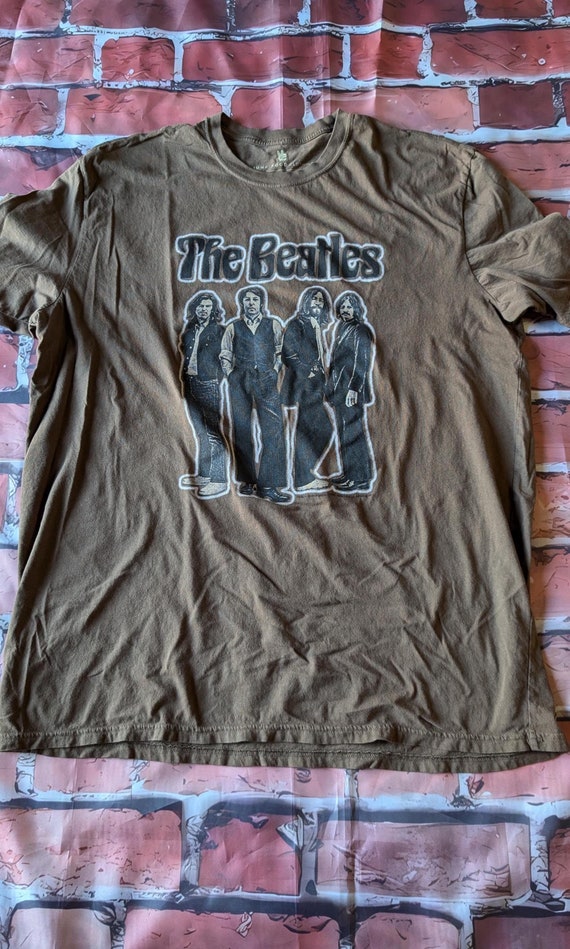 The Beatles Let It Be Era Licensed Junk Food Clothing T-shirt 