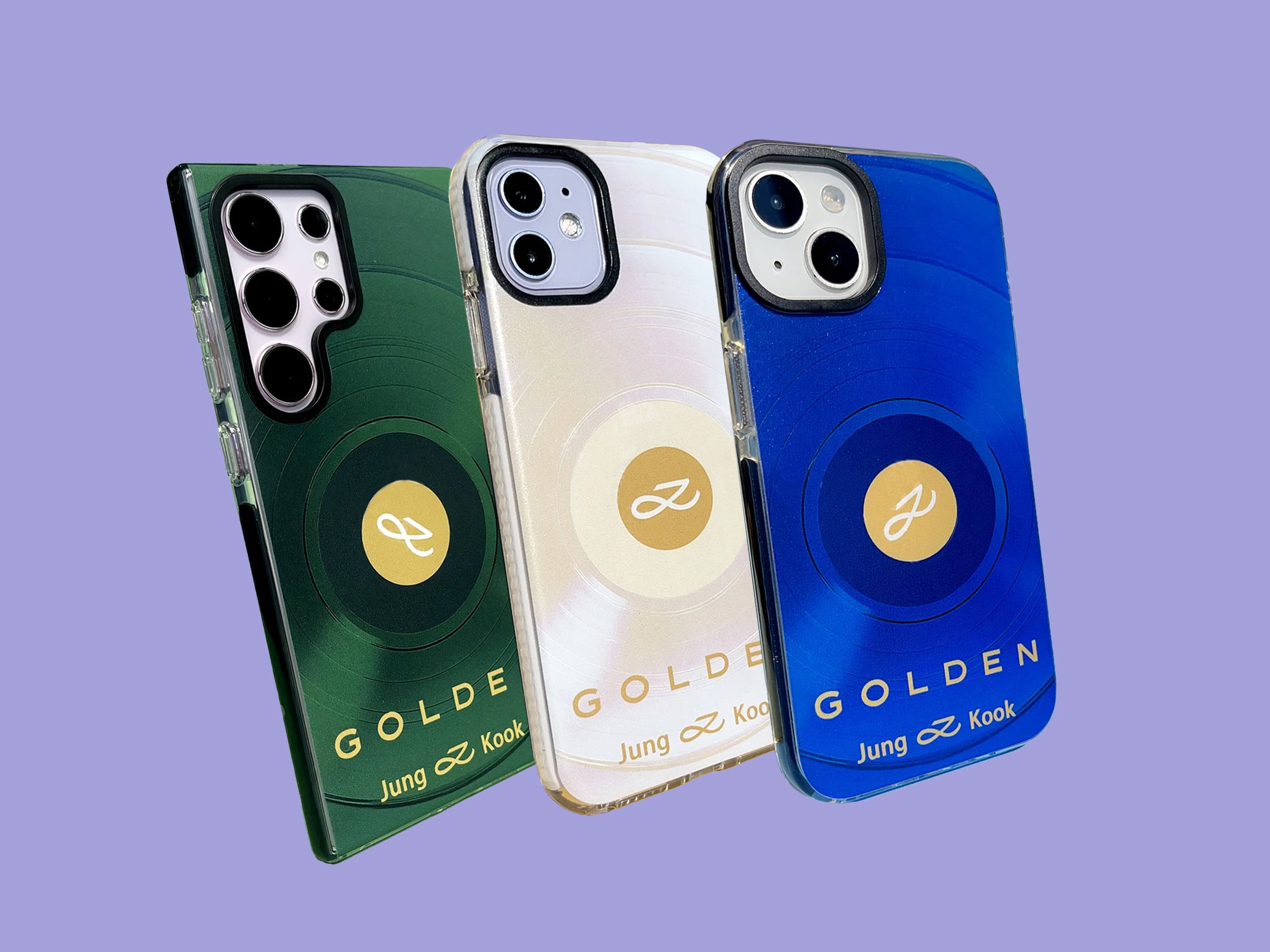 Jungkook Golden Clear Case for Iphone®, BTS Jungkook Phone