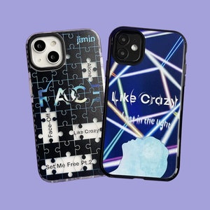 BTS Jimin Face - Como loco iPhone Samsung Caso / Jimin Face Merch / Park Jimin Phone Case / Bts Kpop / BTS iPhone Samsung Caso / BTS Merch
