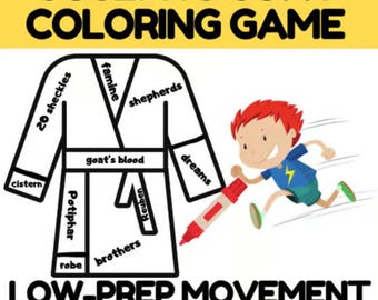 Juego de la Túnica Multicolor de José