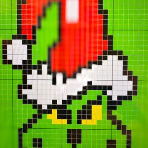 Grinch Chunky Blanket