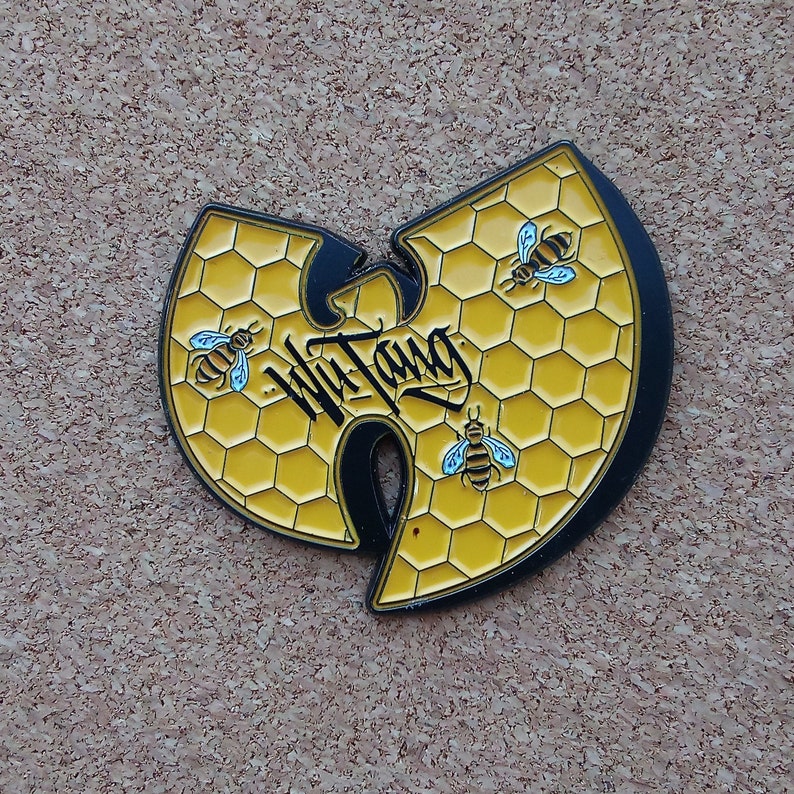 Wu Tang Clan Killa Bees Enamel Pin 1 3/4 RZA ODB Etsy