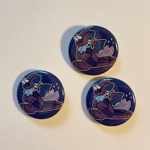 Waggy Derg Button - Furry