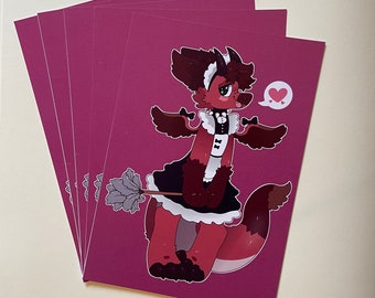 Dragon Maid Print - Furry