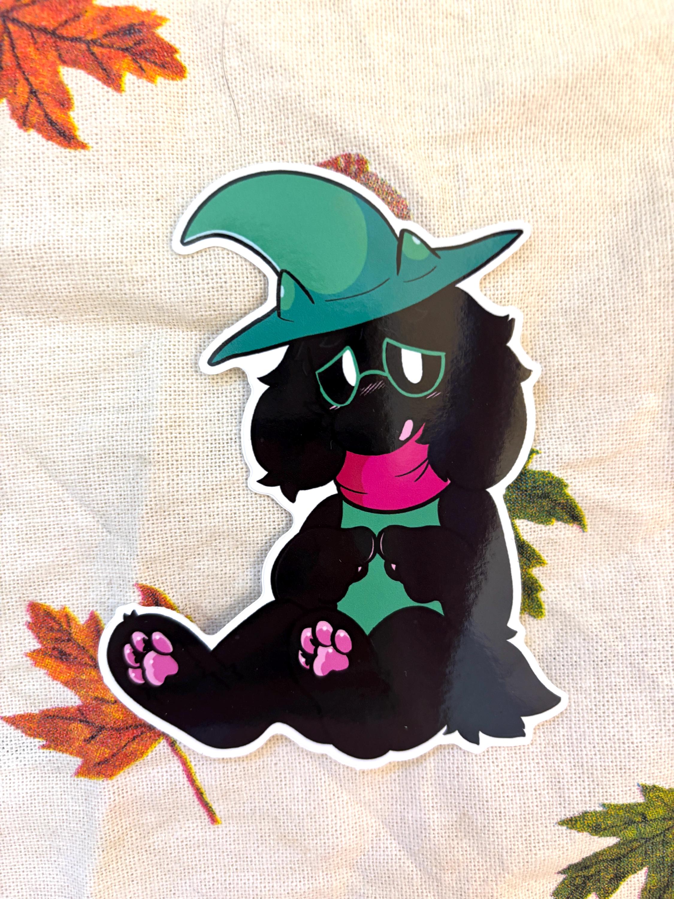 Dead Ralsei Sticker Ralsei Sticker - Furry - Etsy